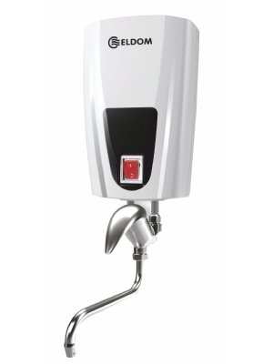 Electric mini kitchen water heater with energy class A